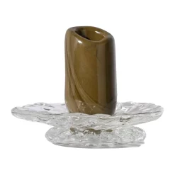 Lara ljusstake XS 9 cm, Grön-klar