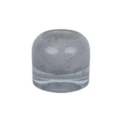 Leah ljuslykta Ø7,5 cm, Ljusgrå