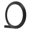 Loop krok large Ø9,4 cm, Black