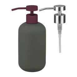 Lotus play tvålpump hög, inkl 2 pumphuvuden, Dark olive