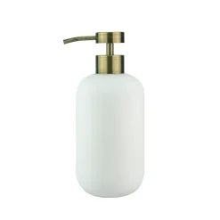 Lotus tvålpump hög, vit