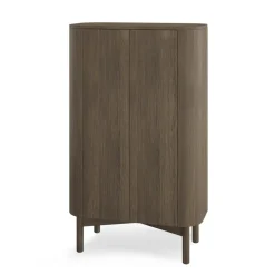 Loud tall skåp 143 cm, Smoked oak