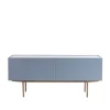 Luc Deluxe 160 sideboard, nordic blue, topp carrara, ben p4, lådor