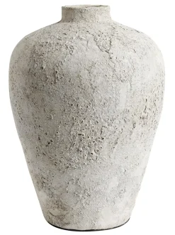 Luna kruka 40 cm, Grå-terracotta