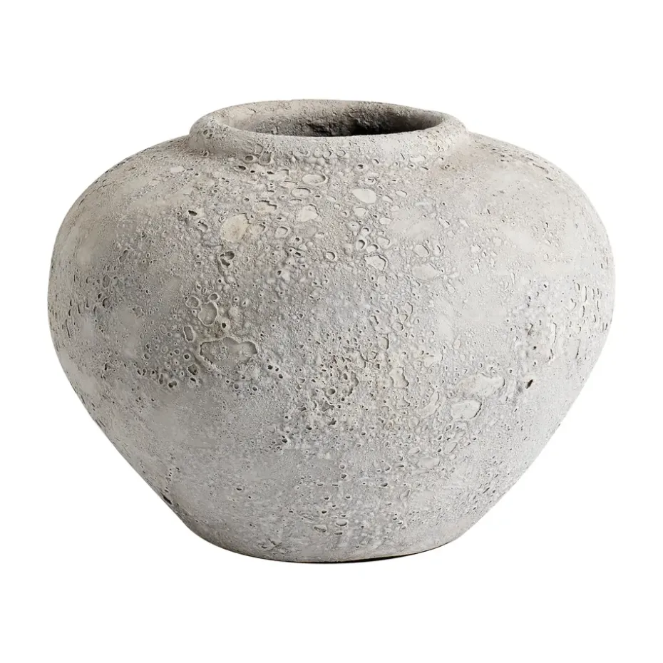 Luna kruka Ø25 cm h18 cm, Grå