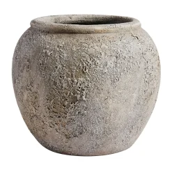 Luna kruka h25 cm Ø29 cm, Grå
