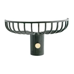 Lunett objects hatthylla med krok, Svart