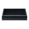 Lux lackad dekorationsbricka 19x19x3,5 cm, Black