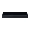 Lux lackad dekorationsbricka 38x19x3,5 cm, Black
