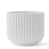 Lyngby blomkruka vit, Ø18,9 cm