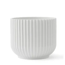 Lyngby blomkruka vit, Ø14,5 cm