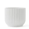 Lyngby blomkruka vit, Ø11,5 cm