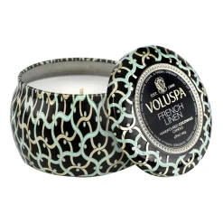 Maison Noir Mini Tin doftljus 25 timmar, French Linen