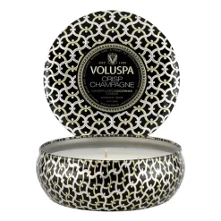 Maison Noir 3-wick Tin doftljus 40 timmar, Crisp Champagne