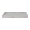 Majsa dekorationsbricka 35x35 cm, White marble