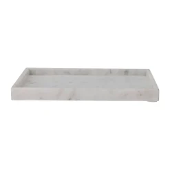 Majsa dekorationsbricka 35x35 cm, White marble