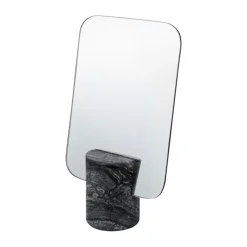 Marble bordsspegel, Black-grey, 30 cm
