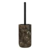 Marble toalettborste 36 cm, Brun