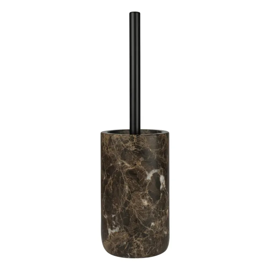 Marble toalettborste 36 cm, Brun