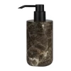 Marble tvålpump 17,5 cm, Brun