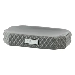 Marion tvålkopp 13,5x9 cm, Monument grey-silver