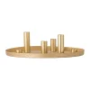 Maxime adventsljusstake Ø30 cm, Guld
