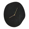 Melt väggklocka 28x33 cm, Black marble