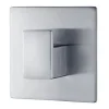 Menoto självhäftande krok 6x6 cm, Matt rostfritt stål