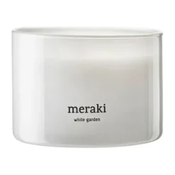 Meraki doftljus, 32 timmar, White garden