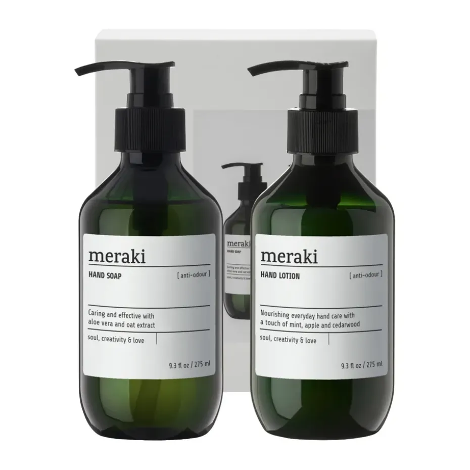 Meraki gåvoset, handtvål och handlotion, Anti-odour