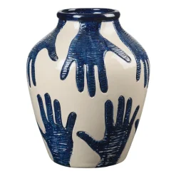 Mime vas 40 cm, Intense blue-rainy day