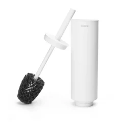 MindSet Toalettborste med Hållare, Mineral Fresh White
