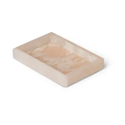Mist dekorationsbricka 10x15 cm, Pearl