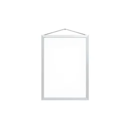 Moebe ram A4 22,6x31,3 cm, Brushed aluminium