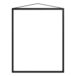 Moebe ram 40x50 cm, Transparent, Black