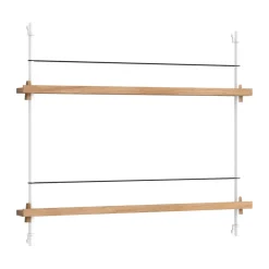 Moebe tidningsställ, Oak-white