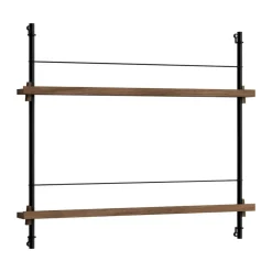 Moebe tidningsställ, Smoked oak-black