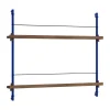 Moebe tidningsställ, Smoked oak-blue