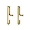 Moebe väggkrok small 2- pack, Matt guld