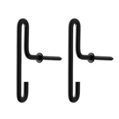 Moebe väggkrok small 2- pack, Svart