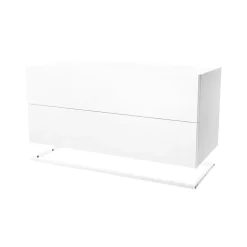 Molto 840 lådmodul, vit, inkl. vit metallram