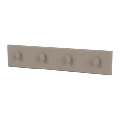 Montana Coat Racks klädhängare 4 krokar, Truffle