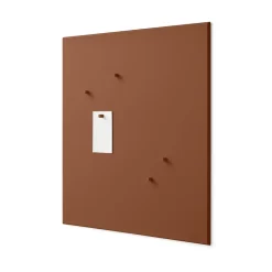 Montana noticeboard anslagstavla 69,6x69,6 cm, Hazelnut