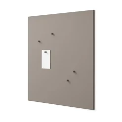 Montana noticeboard anslagstavla 69,6x69,6 cm, Truffle