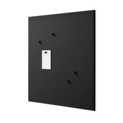 Montana noticeboard anslagstavla 69,6x69,6 cm, Black