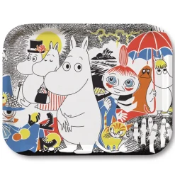 Moomin Comic Cover Nr1 bricka, 27x20 cm