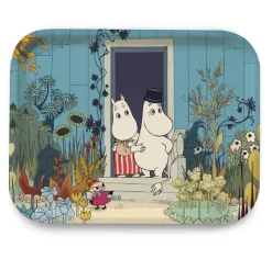 Moomin Riviera Doorstep bricka, Blå-multi