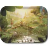 Moomin TV-Series bricka 27x20 cm, Moomin & Snufkin bridge