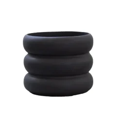 Mud kruka svart, Small Ø10 cm