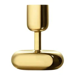Nappula ljusstake mässing, liten 107 mm